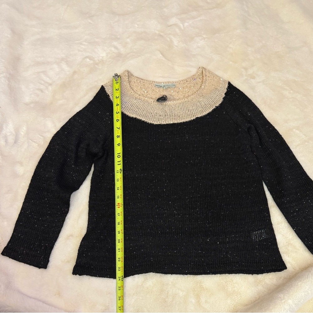 Brand new Cleo  sparkle Black and gold  Women's Sweater Firm price